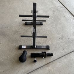 Weight Tree, Land Mine, and Barbell Attachment 