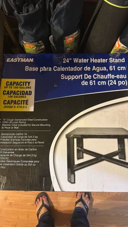 Water heater stand/new