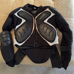 Bohn Body Armor  Mesh Jacket ADV MX dirt Bike Size XL