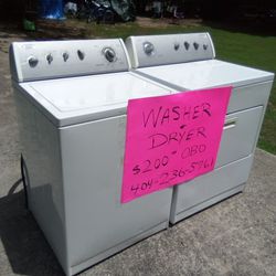 ** WHIRLPOOL WASHER AND DRYER** $200