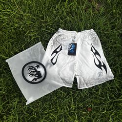 White Hellstar shorts