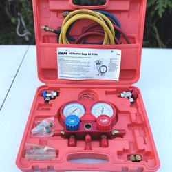 AC manifold gauge set for R134a  $70 firm!!