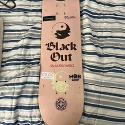 Black Out Skateboard Deck