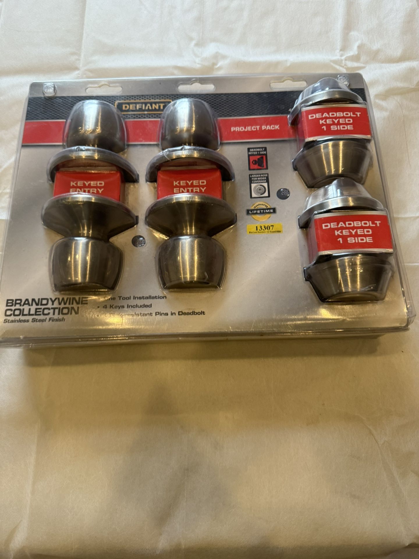 BrandyWine Stainless Steel Lock