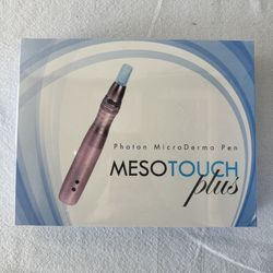 Microdermabrasion Pen New w/ 10 Cartridges Mesotouch Plus 