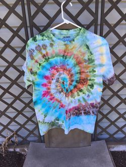 Handmade Ice Dyed Tie Dye Size