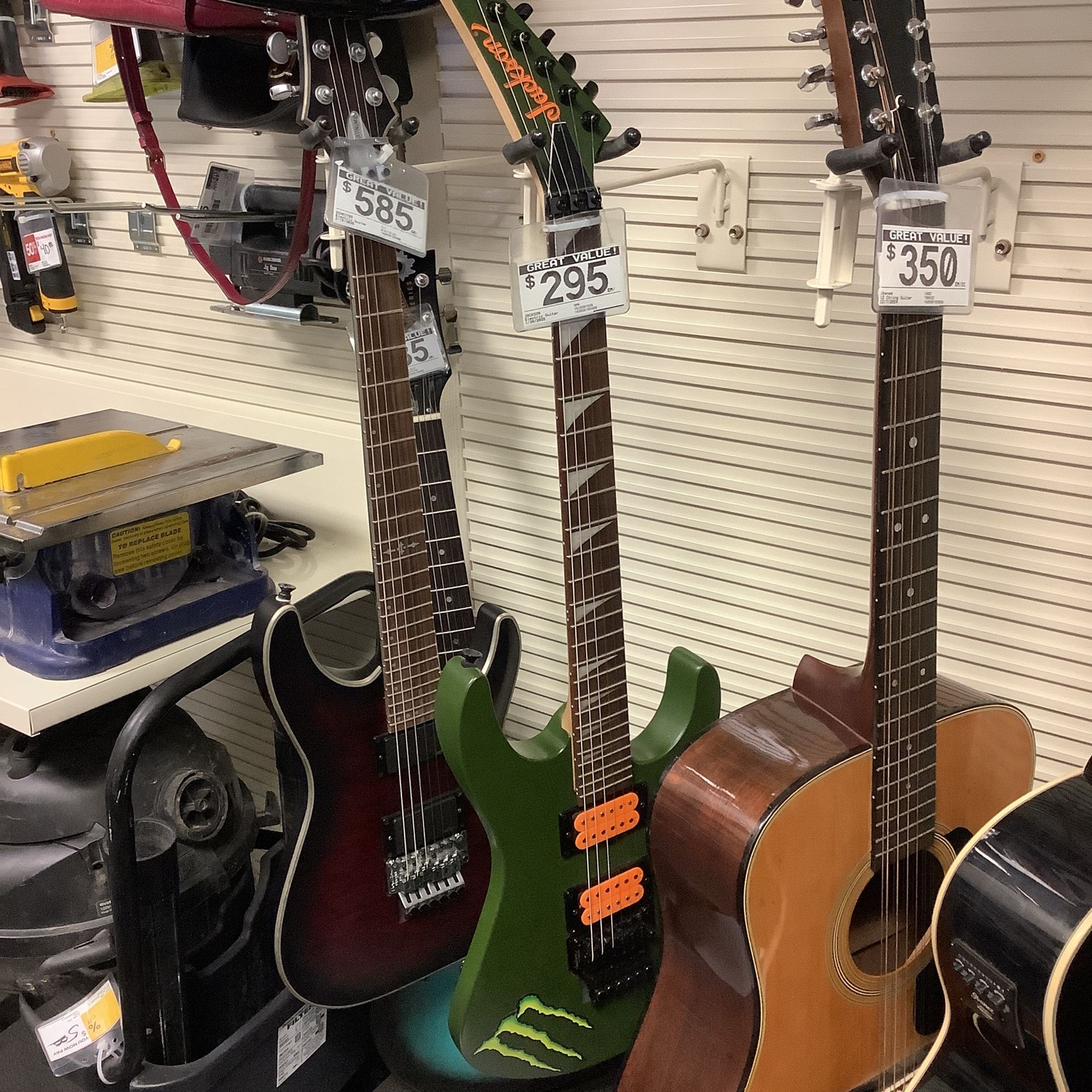 Guitars Galore!