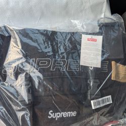 Supreme Denim Messenger Bag 