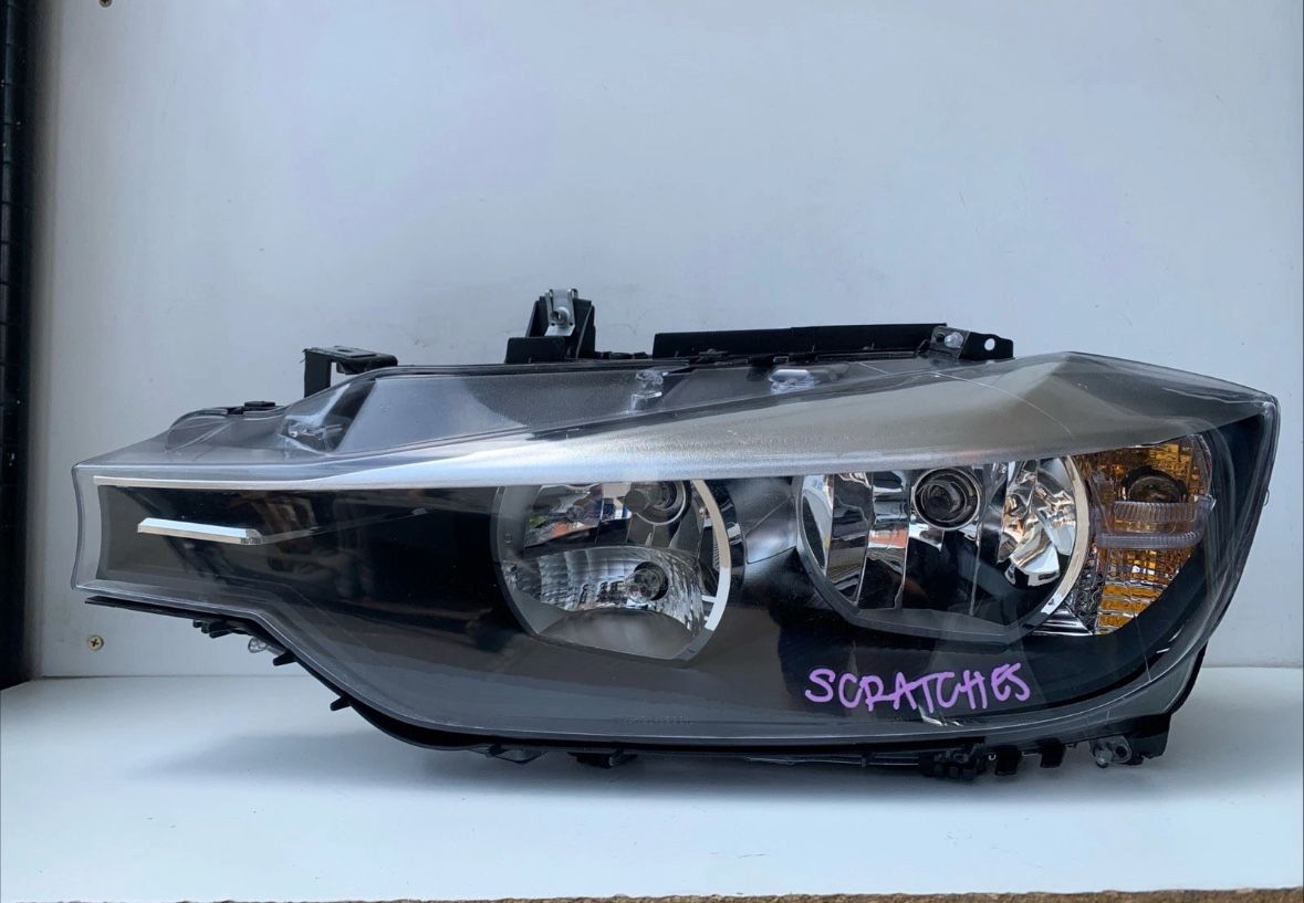 2012 - 2015 BMW 3 SERIES F30 LEFT LH DRIVER HEADLIGHT AFTERMARKET USED #5100