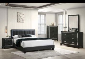Queen Bed Frame With Mattress