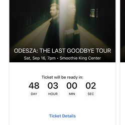 The Last Goodbye Tour: Odesza - Tickets for Sale!!