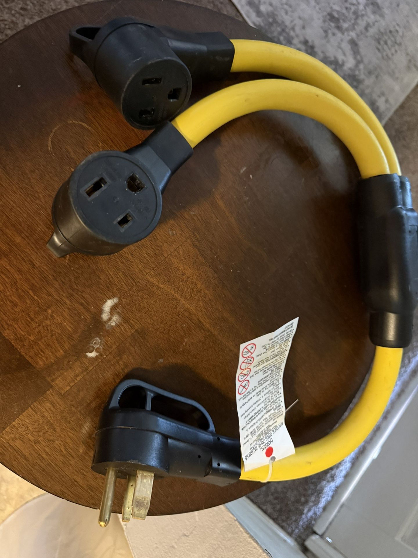 Y Splitter Power Cord Adapter