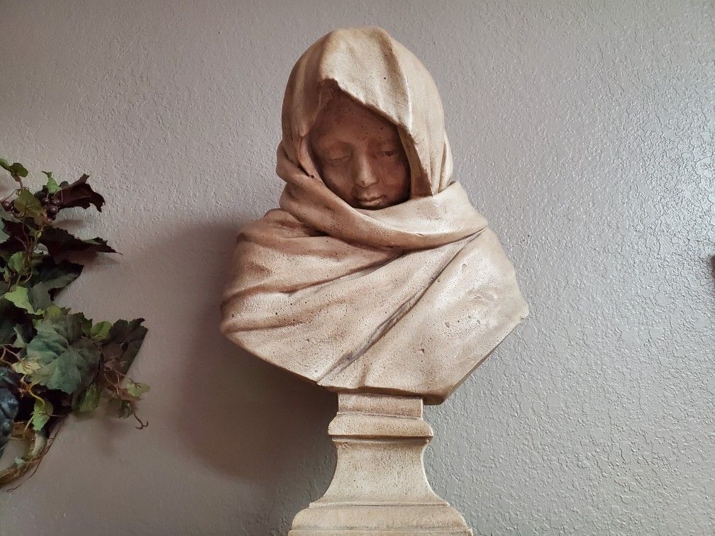 Antique Monastic Bust