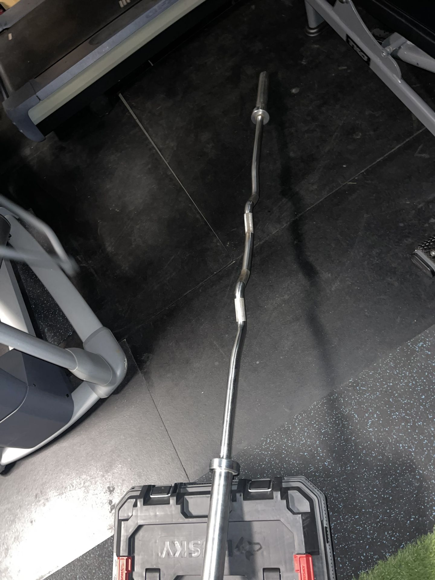 Rep Fitness Olympic Rackable Curl Bar