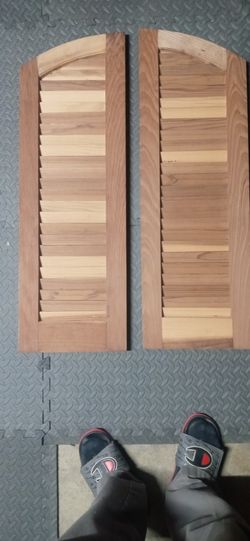 Cedar Wood Shutters