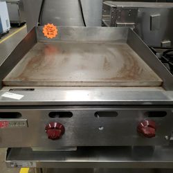 Used Vulcan 24"L Manual Griddle Natural Gas 