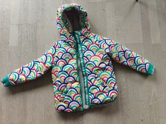 Boden Rainbow sherpa Lined Anorak
