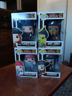 Pirates of the Caribbean Funko Pops