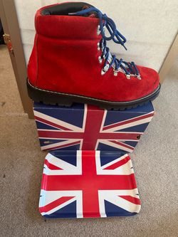 Made in Italy boots Cap included real Suede