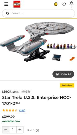 Lego Star Trek: U.S.S. Enterprise NCC-1701-D