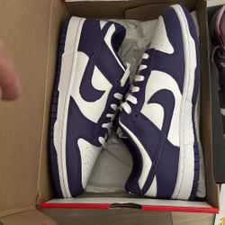 Championship Court Purple Dunks 