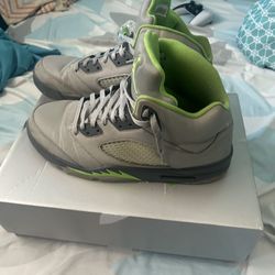 Jordan 5 Green Beams Size 13