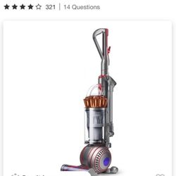 Dyson Ball Animal 3 Extra Upright Vacuum: Bagless Multi-Surface Cleaner, Pet Hair Tool, 3 Speeds, 35ft Cord, Silver