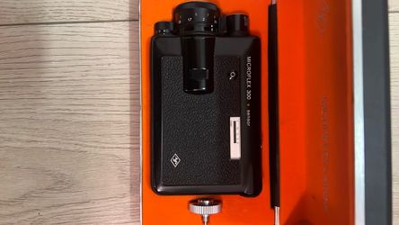 Vintage Agfa Microflex 300 Sensor Super 8 Movie Camera w/ Case