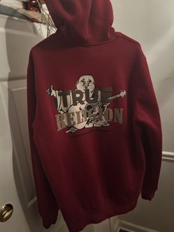 Red True Religion Hoodie