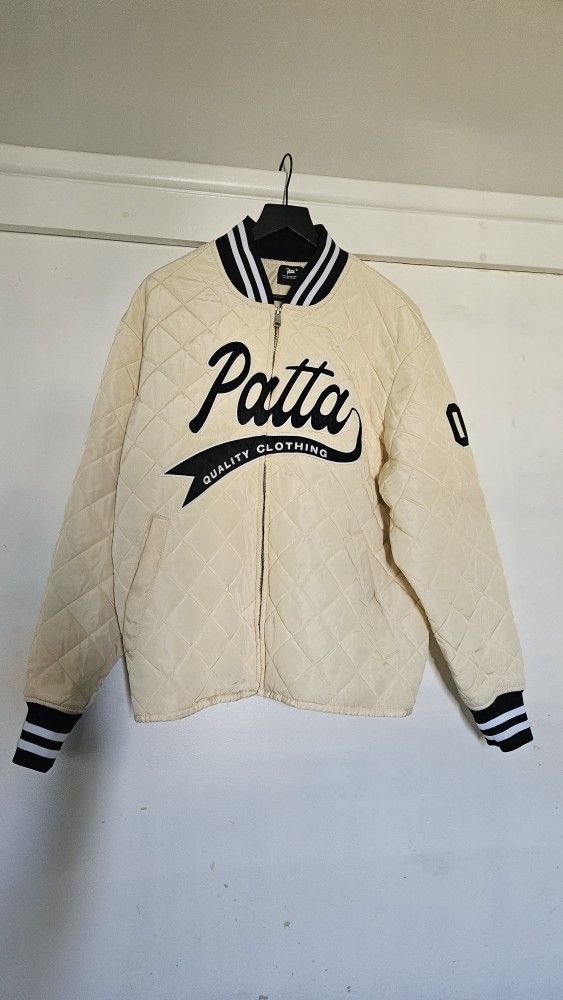 Patta Sport Quilted Jacket Sz L EUC