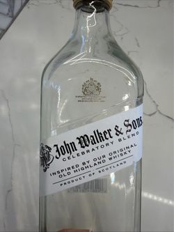 John Walker & Sons Celebratory Blend 200th Ann. Empty Bottle 750 mL