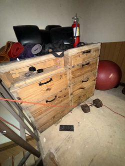 Rogue wooden jerk block set used