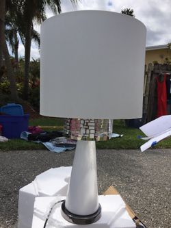 Brand new modern chrome lamp – Wayfare