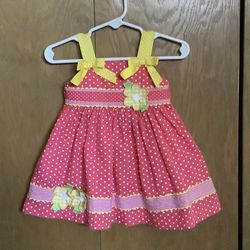 Girls Dress - size 12 months