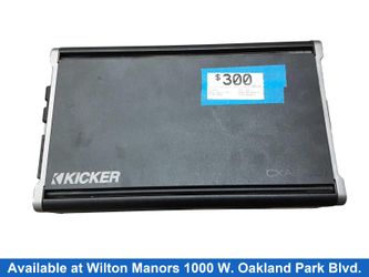 Kicker Cxa 1200.1 Black Bass Amplifier