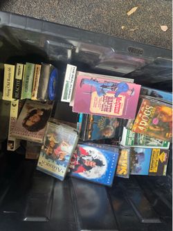 VHS,DVD’s,CD’s