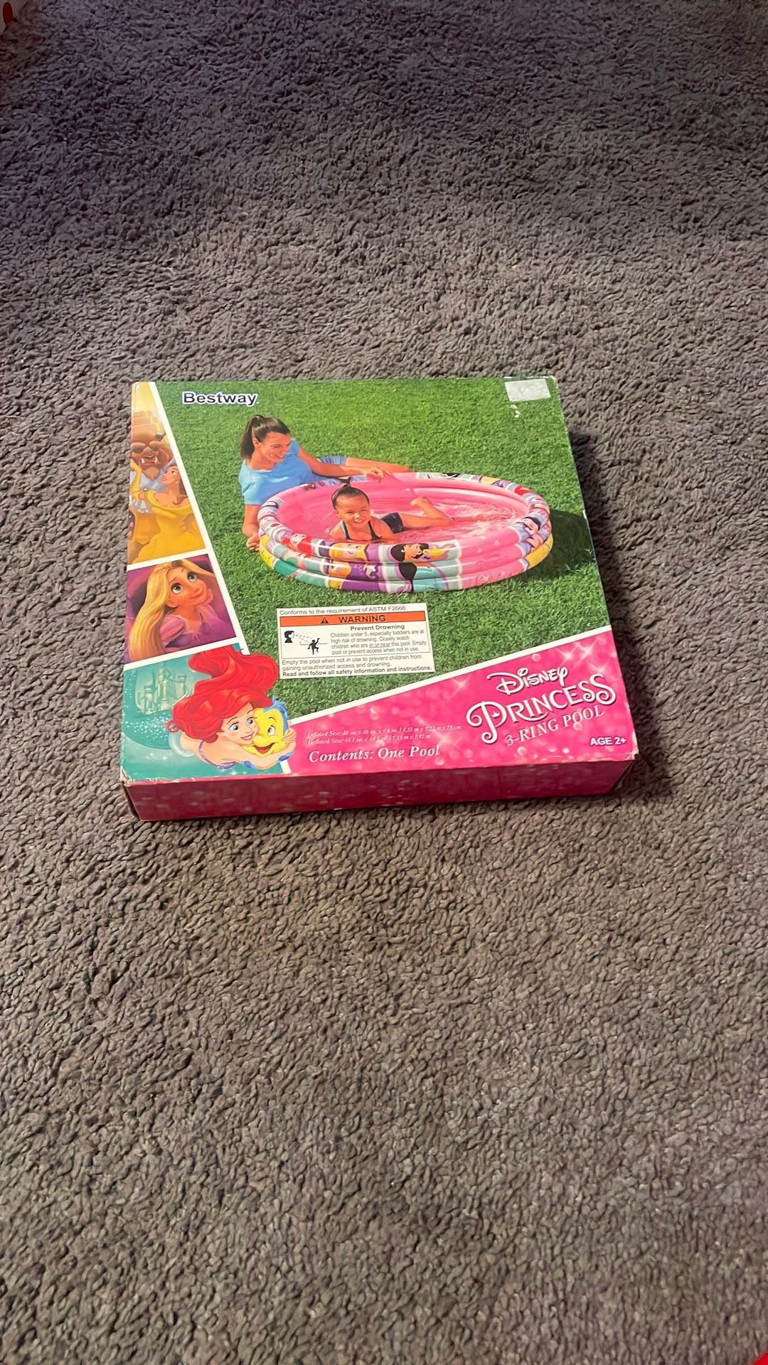 Disney Princess 3-Ring Pool