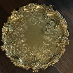 Tiffany & Co scrolled tray i believe its silver maybe plated not sure