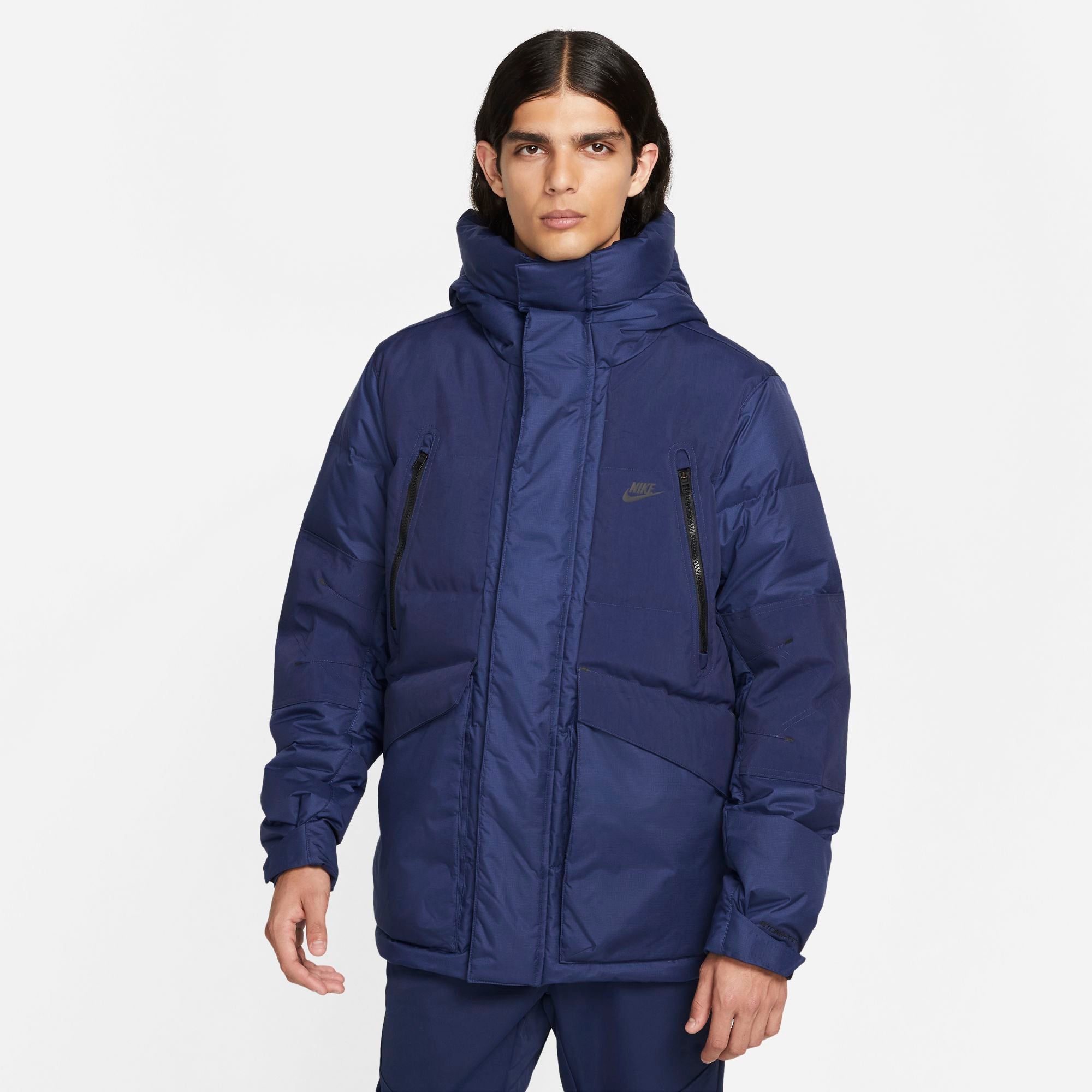 NIKE Sportswear  Down-Fill Repel Parka Jacket Blue Size M CU4392-492
