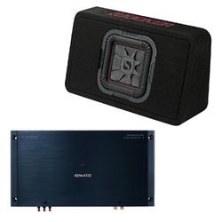 Kicker Subwoofer And Kicker Amp 