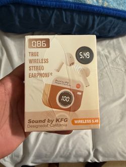 Q86 True Wireless Stereo Earphone Sound by KFG