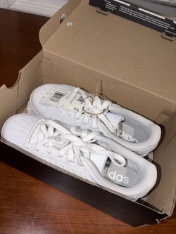 Adidas Streettalk White Sneakers Size 6