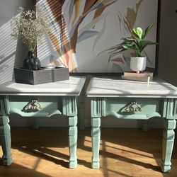 Two Living/Dining Room Side Tables 