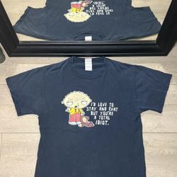 Y2K 2000s Family Guy Promotion Stewie Funny / Humor Shirt