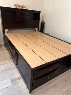 Queen bed frame