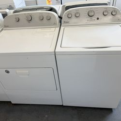 Whirlpool Washer And ELECTRIC (220v) dryer Set 90 Day Warranty Free Same Day Delivery And Installation 