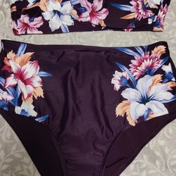 New Women's Swimsuit And 2 Tankini Tops