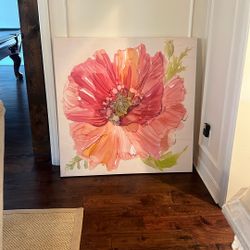 Flower Painting Hanging Wall Art 