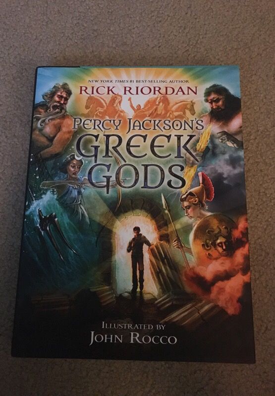 Percy jacksons Greek gods book