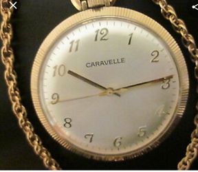 Caravelle pocket watch